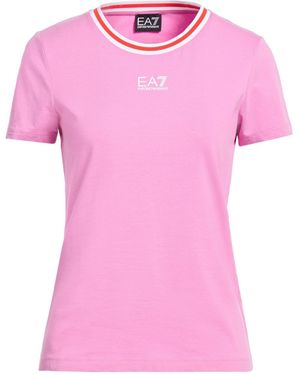 EA7 T-Shirt Cotton - Pink