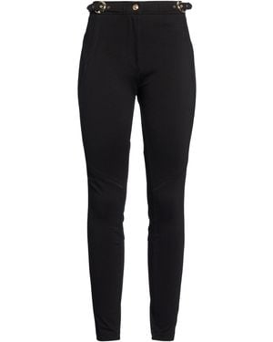 Versace Jeans Couture Trousers Viscose, Polyamide, Elastane - Black