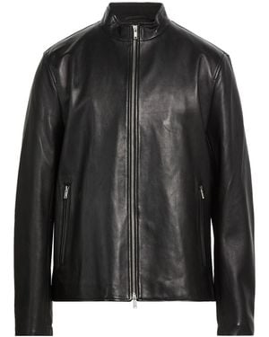Theory Jacket Lambskin - Black
