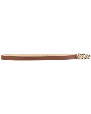 Caractere Belt Leather - White