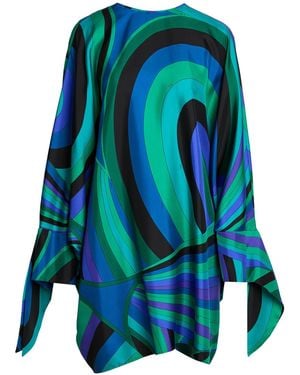PUCCI Top Silk - Blue
