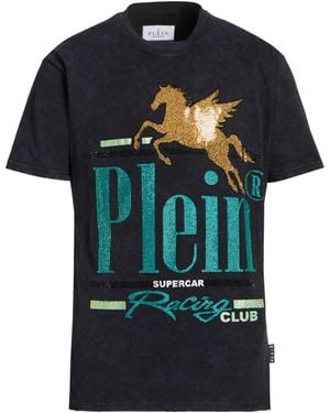 Philipp Plein T-Shirts - Blue