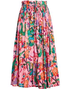 CONNOR & BLAKE Maxi Skirt Cotton - Red