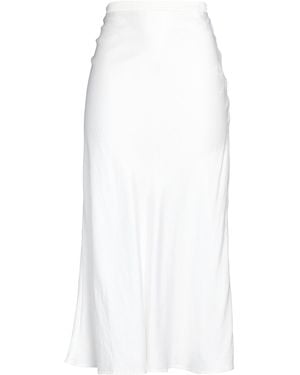 Sandro Midi Skirt - White