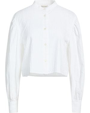 Officine Generale Shirt Cotton, Elastane - White