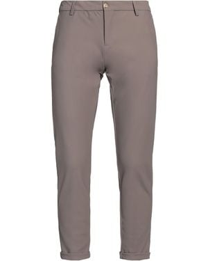 AT.P.CO Khaki Trousers Polyamide, Elastane - Grey