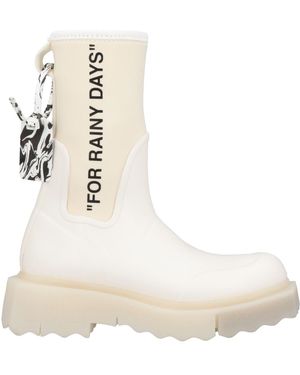 Off-White c/o Virgil Abloh Ankle Boots - Natural
