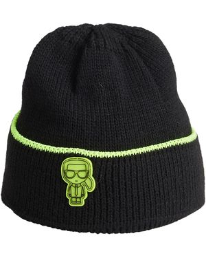Karl Lagerfeld Hat Acrylic, Wool, Viscose, Alpaca Wool - Black