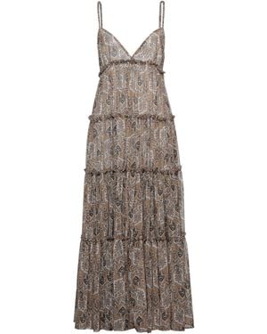 Gaelle Paris Maxi Dress - Natural