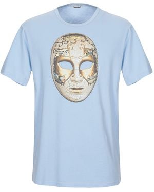 Daniele Alessandrini Sky T-Shirt Cotton - Blue