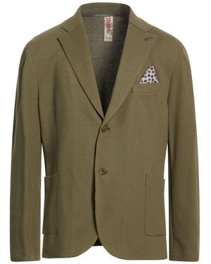 Bob Military Blazer Cotton, Elastane - Green