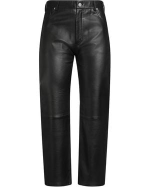 Paul Smith Pants Lambskin - Gray