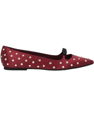 N°21 Ballet Flats - Red