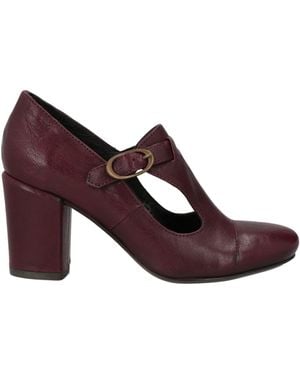 Latitude Femme Court Shoes Leather - Purple