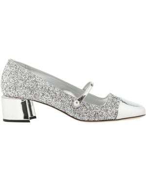 Jimmy Choo Court Shoes - White
