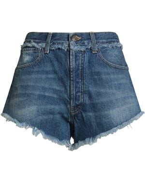 Alanui Denim Shorts - Blue