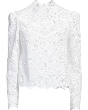 Isabel Marant Top Ramie, Cotton, Polyester - White