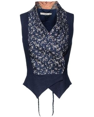 Etro Tailored Vest - Blue