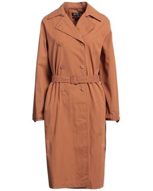 A.P.C. Overcoat & Trench Coat - Brown