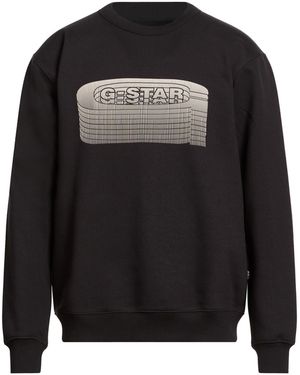 G-Star Sweatshirt Organic Cotton, Recycled Polyester - Black