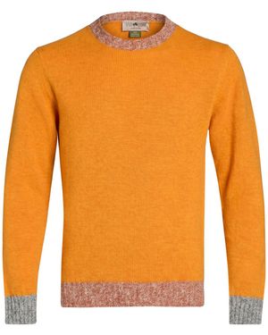 Irish Crone Jumper Wool - Orange