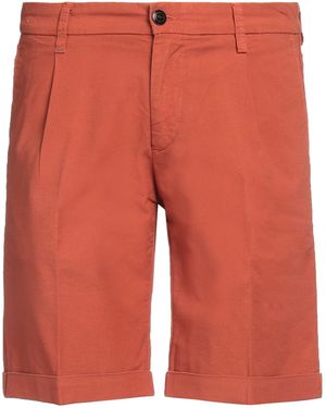 RE_HASH Shorts & Bermuda Shorts Cotton, Elastane - Orange