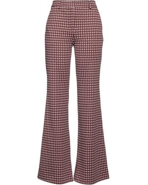 Moschino Brick Trousers Polyamide, Elastane - Red