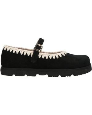Mou Ballet Flats - Black