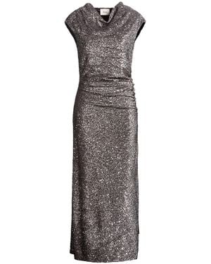 Dixie Maxi Dress Polyester - Gray