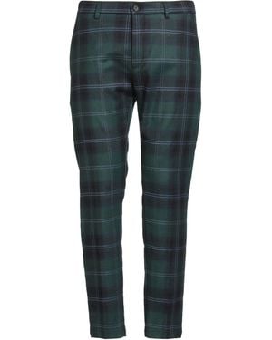Department 5 Pants Polyester, Polyamide, Viscose, Wool, Elastane - Blue