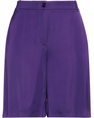 Patrizia Pepe Shorts & Bermuda Shorts Viscose - Purple