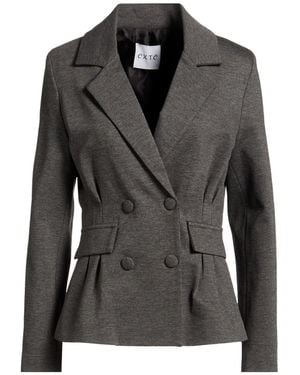 Exte Blazer Viscose, Nylon, Elastic Fibers - Black