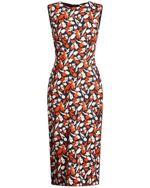 Mantu Midi-Kleid - Weiß