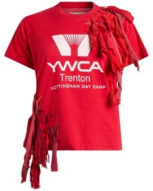 Conner Ives T-Shirt Cotton - Red