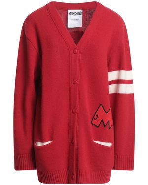 Moschino Couture Cardigan Virgin Wool - Red