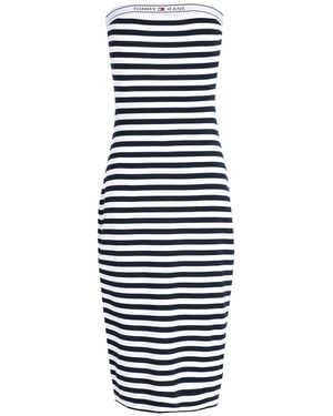 Tommy Hilfiger Midi-Kleid - Blau