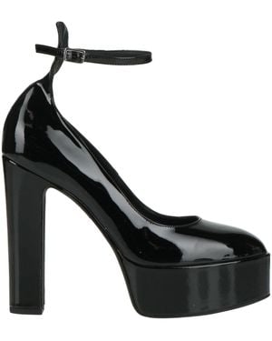 Pinko Court Shoes Leather - Black