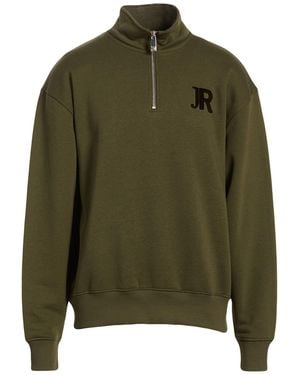 John Richmond Military Sweatshirt Cotton, Polyester - Green