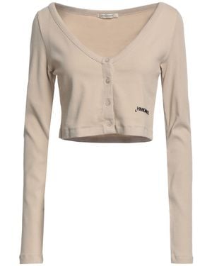 hinnominate Cardigan Cotton, Elastane - Natural