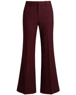 BITE STUDIOS Trousers Wool - Red