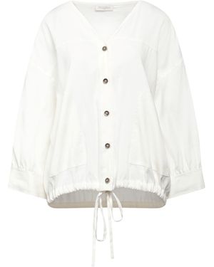 Antonelli Jacket Linen, Cotton, Polyamide, Elastane - White
