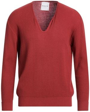 MARSĒM Sweater Viscose, Polyester - Red