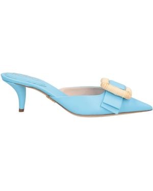 Rodo Light Mules & Clogs Leather - Blue