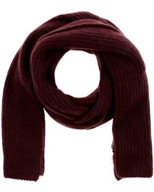 Rochas Scarf Mohair Wool Viscose, Virgin Wool - Purple