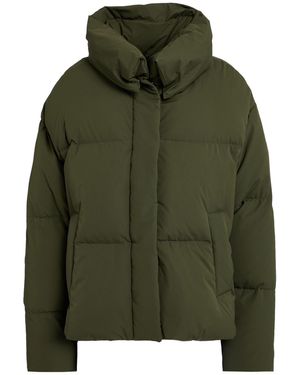 Aspesi Military Puffer Polyamide, Elastane - Green