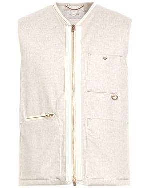 Agnona Light Vest Cashmere - Gray