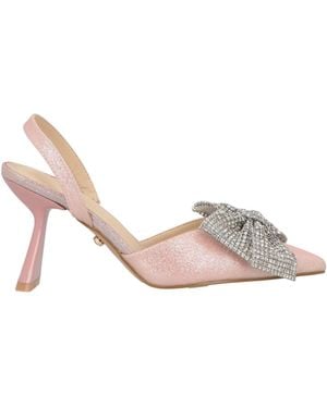 Twenty Four Haitch Court Shoes - Pink