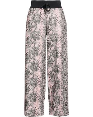 Liu Jo Pants Polyester, Viscose, Elastane, Cotton - Gray