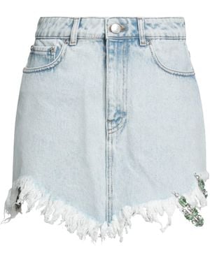 Gcds Denim Shorts - Blue