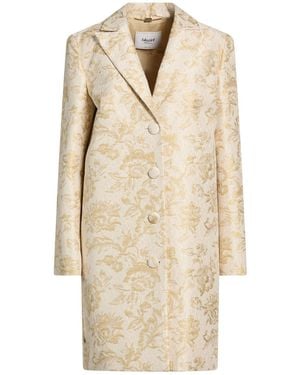 Blugirl Blumarine Ivory Overcoat & Trench Coat Polyamide - Natural